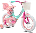 Kids Bike 14 Inch Training Wheels Green Toddler Princess Joystar Unicorn Years. Fixed Price $179.59.