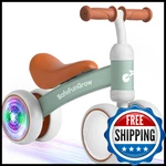 Colorful Lighting Baby Balance Bike Toys For 1 Year Old Girl Gifts,. Fixed Price $42.64.