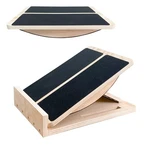 Adjustable Foot Incline Wooden Slant Board 2-IN-1 & Balance. Fixed Price $40.32.