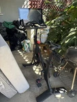 Peloton Exercise Bike Touchscreen Magnetic Resistance Bottle Holder Black. Fixed Price $500.00.