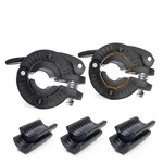Barbell Clamps 2 Pcs Adjustable Clips Black 0.98-1.18INCH. Fixed Price $14.69.