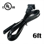 Ul 6FT Power Cord For Dablor-elliptical DB07896 Under Desk Machine. Fixed Price $14.99.