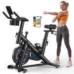 Merach S26B2 Magnetic Exercise Bike, Home Stationary Indoor Cycling Quiet. Fixed Price $200.00.
