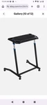 Vevor Mobile Cycling Desk Exercise Bike Trainer Fitness With Lockable Wheel. Fixed Price $40.00.