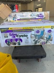 Slim Cycle Exercise Bike Upright Recumbent 2N1 Foldable Home Workout Fitness Gym. Fixed Price $129.99.