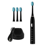 Color: Black - Mysonic All Clear Powered Tooth Brush Set. Fixed Price $104.21.