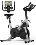 Superun Exercise Bike, Stationary Bikes For Home Gym With 32-LEVEL Magnetic. Fixed Price $182.09.