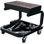Rolling Creeper Garage/shop Seat Mechanic Stool With Tray Storage Black. Fixed Price $28.51.