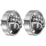 Uxcell 1205 Self-aligning Ball Bearings 25MM Bore 52MM Od 25X52X15MM. Fixed Price $19.70.