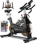 Exercise Bike, Stationary For Home, Indoor With Silent Belt Drive, He. Fixed Price $295.99.