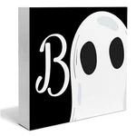 Halloween Decorations Boo Ghost Wooden Sign Room Ho.... Fixed Price $12.55.