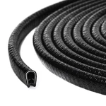 Tintvent Car Door Edge Guards Black Universal Rubber Ft,. Fixed Price $29.07.