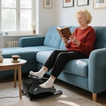 Foot Pedal Exerciser Mini Rehabilitation Bike W/ Remote And Lcd Display. Fixed Price $113.99.