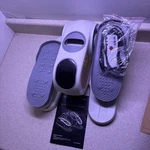 Merach Under Desk Elliptical For Seniors Adjustable Speed, Quiet Portable New. Fixed Price $62.99.