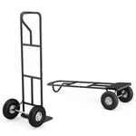 Heavy Duty Hand Truck 660LBS Capacity Trolley Cart W/ Foldable Nose Plate Black. Fixed Price $72.99.