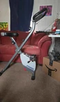 Stamina Upright Exercise Bike Gray Lcd Display Adjustable Seat Magnetic. Fixed Price $91.94.
