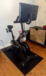 Peloton Upright Exercise Bike Touch/tilt Screen Model PLTN-RB1VQ. Fixed Price $300.00.