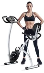 Bcan Folding Exercise Bike, Magnetic Upright Bicycle CF-917E06. Fixed Price $300.00.