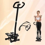 Balancefrom Mini Stepper W/ Resistance Bands, 300 Lb Capacity, Black/silver. Fixed Price $57.13.