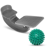 Proheal Foot Rocker Calf Stretcher With 2 Piece Set, Gray Green Ball. Fixed Price $27.37.