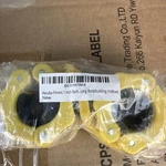 Hacuba Fitness 1 Inch Barbell Clamps - Quick Release Lightweight Yellow Pair. Fixed Price $5.00.
