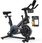 Merach Exercise Bike, Brake Pad/friction Stationary With Exclusive App. Fixed Price $279.99.