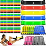 90 Pcs Workout Loop Resistance Bands Bulk, Gym Elastic Set For Fitness .... Fixed Price $91.25.