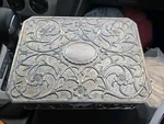 Godinger Vintage Silver Plated Jewelry Box Ornate Floral Embossed Made China. Fixed Price $25.50.