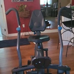 Teeter Freestep LT3 Seated Elliptical Trainer Black/gray/blue. Fixed Price $400.00.