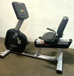 Life Fitness Integrity Series Recumbent Exercise Bike W/ Discover SE3HD Console. Fixed Price $1750.00.