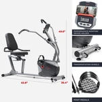 Recumbent Exercise Stationary Bike Magnetic Quiet Full Workout For Home Fitness. Fixed Price $399.99.