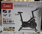 Sunny Health & Fitness Indoor Cycling Bike. Fixed Price $200.00.