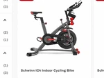 IC4 Stationary Schwinn Bike, Barely Used. Great Condition! Pick-up 60 Miles/chi. Fixed Price $350.00.