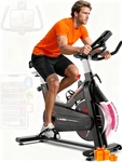 Exercise Bike, Magnetic Resistance Stationary For Home App Sync Indoor. Fixed Price $522.99.