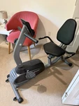Maxkare Recumbent Exercise Bike Magnetic Resistance Lcd Display Gray. Fixed Price $75.00.