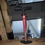 Bell Air Attack Floor/track Pump Red Black For Cycling Plastic Metal. Fixed Price $15.00.