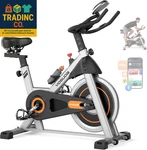 Exercise Bike, Brake Pad Stationary For Home With Exclusive App, Magnetic. Fixed Price $287.99.