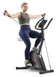 Smart Exercise Magnetic Stationary Bike Low Noise Upright Cycling Indoor. Fixed Price $289.99.