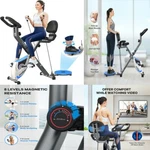 Exercise Magnetic Stationary Bikes Indoor Cardio Training Twister Plate. Fixed Price $275.99.