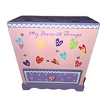 Barnes & Nobles Hearts My Favorite Things Jewelry Keepsake Box Books Are Fun. Fixed Price $14.99.