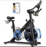 Merach Exercise Bike Stationary Indoor Cycling W/ Bluetooth Quiet 330LB Home Gym. Fixed Price $190.00.
