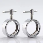 Barbell Collars,pair Of Quick Release Stainless Steel 2 Inch Olympic Weight B.... Fixed Price $27.69.
