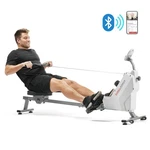 Sunny Health & Fitness Magnetic Rowing Machine For Home Exercise, Quiet Smooth. Fixed Price $239.99.