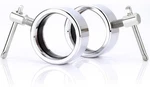 Olympic Barbell Collar For 2" Bar, Clamp Clips, Pair Silver. Fixed Price $24.64.