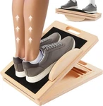 Zifty 4-IN-1 Wooden Slant Board Professional Calf Stretcher & Balance Wobble. Fixed Price $27.99.