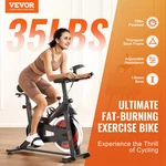 Exercise Bike, Adjustable Stationary And Heavy Flywheel. Fixed Price $207.23.
