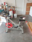 Sunny Health & Fitness Active Series Smart Exercise Bike With - Scratch Dent. Fixed Price $129.99.