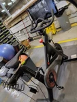 Peloton Exercise Bike Aerobic Training Cycle With Touchscreen, Black. Fixed Price $1350.00.