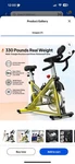 Gold's Gym Cycle Trainer 300 Upright Exercise Bike Gray. Fixed Price $120.41.
