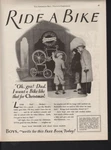 1929 Cycle-logical Happier Days Bike Sport Bicycle Exercise CHRISTMAS16953. Fixed Price $21.95.